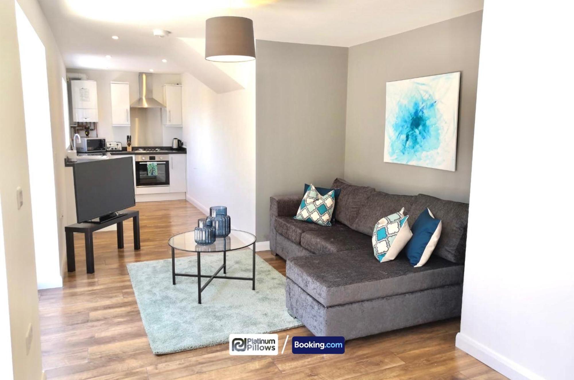 Modern Oxford 1Br Apt, Contractor & Family Accommodation, Near Oxford Hospitals And Science Park Exterior photo